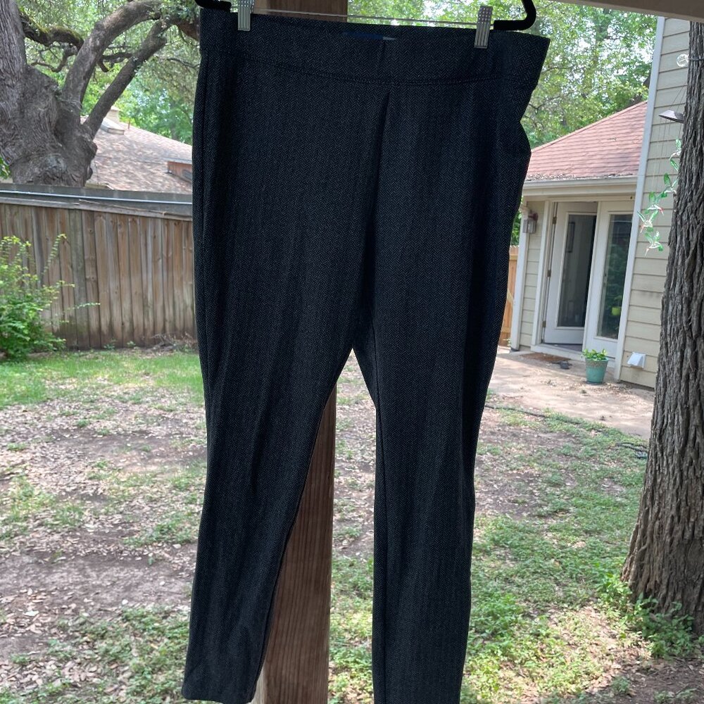 Herringbone gray heavy-weight leggings, Old Navy, size XL
